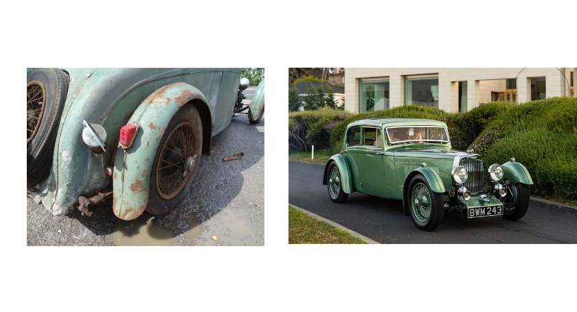 HMG Paints Uncovers Aston Martin’s Rare Metallic Green Finish